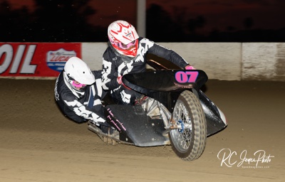 Sidecars at Perris Raceway - December 12, 2020