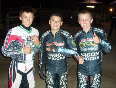 Braden Sauer, Kurtis Hamill, and Broc Nicol