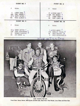 1970 Bakersfield Speedway